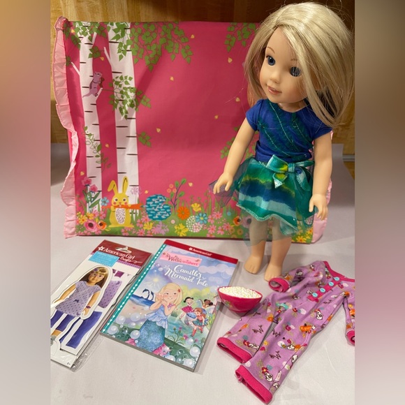 Doll wellie wisher American girl lot